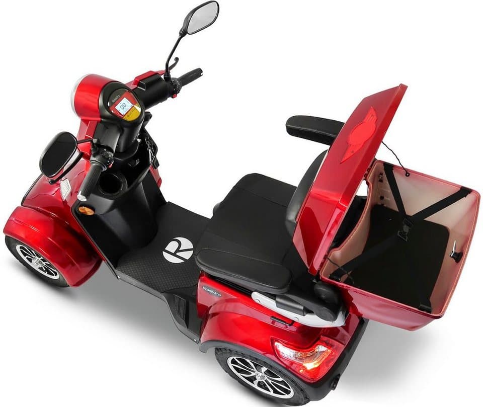 Rolektro Elektromobil Rolektro E-Quad 15 V.3 Lithium, 1000 W, 15 km/h, (mit Topcase) - Thumbnail 4