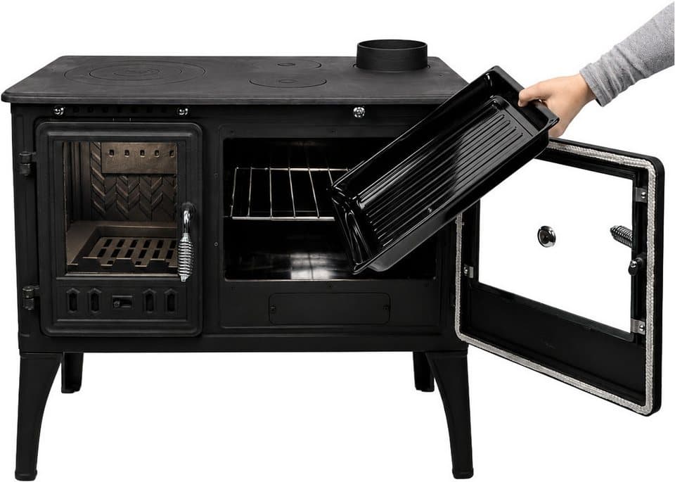 Hanseatic Festbrennstoffherd Vesta, 8,6 kW, Zeitbrand - Thumbnail 8