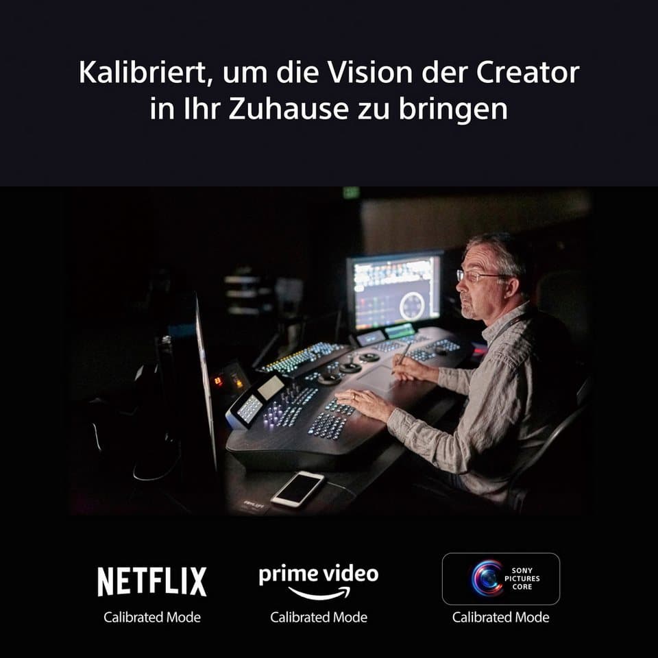 Sony K-65XR80 OLED-Fernseher (164 cm/65 Zoll, 4K Ultra HD, Smart-TV, Google TV, BRAVIA 8, 4K HDR, Dolby Vision, Gaming Funktionen für PlayStation 5) - Thumbnail 24