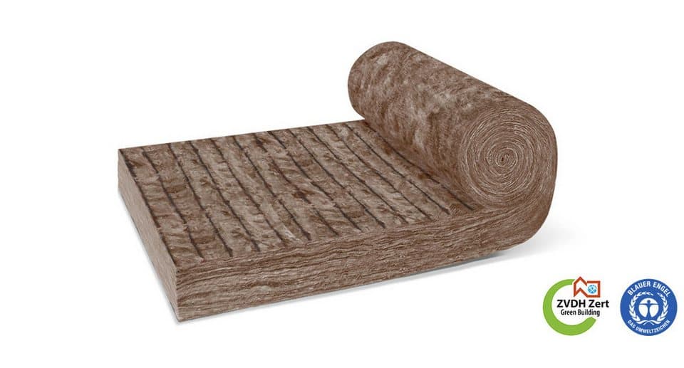climowool Glaswolle Climowool Dämmpaket für ca. 160 m² - WLG 035/240 mm Klemmfilz, (Dämmpaket Komplettset, 1-St., Dämmpaket Komplettset) - Thumbnail 3