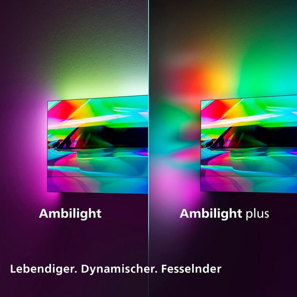 Philips 65MLED950/12 LED-Fernseher (164 cm/65 Zoll, 4K Ultra HD, Smart-TV, Ambilight Plus, P5 AI, Dolby Vision & Atmos, FreeSync Premium Pro) - Thumbnail 6