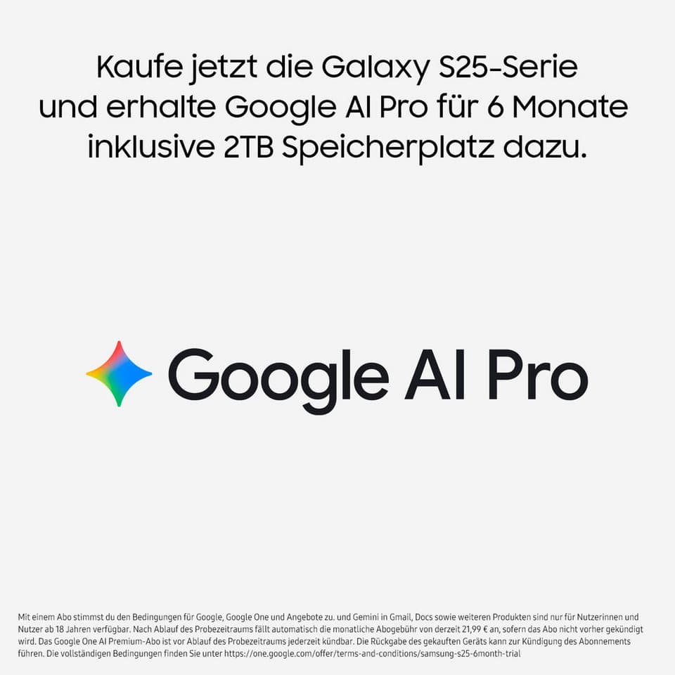 Samsung Galaxy S25 Edge Smartphone (16,91 cm/6,7 Zoll, 256 GB Speicherplatz, 200 MP Kamera) - Thumbnail 10