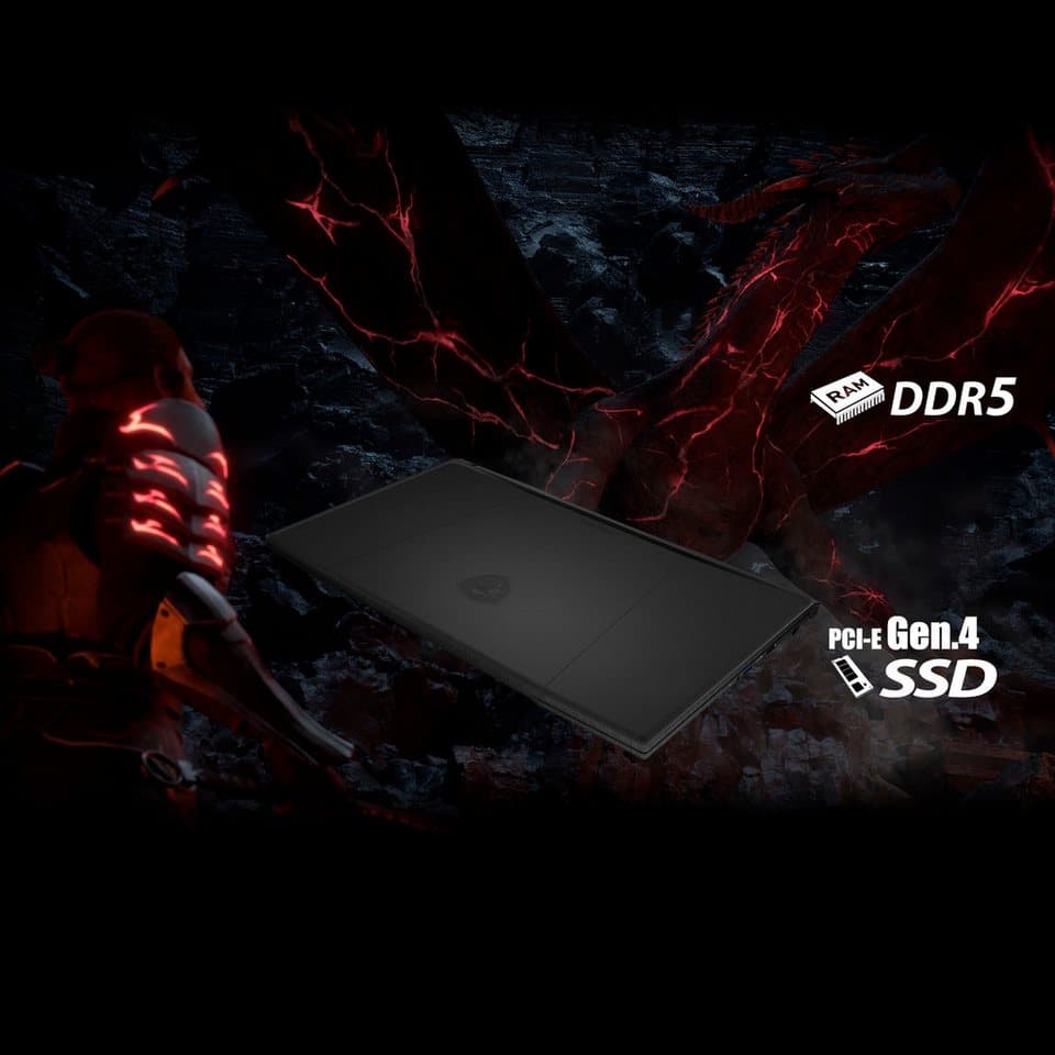 MSI Katana 17 B13VEK-1298 Gaming-Notebook (43,9 cm/17,3 Zoll, Intel Core i5 13420H, GeForce RTX 4050, 16 GB, 1000 GB SSD) - Thumbnail 27