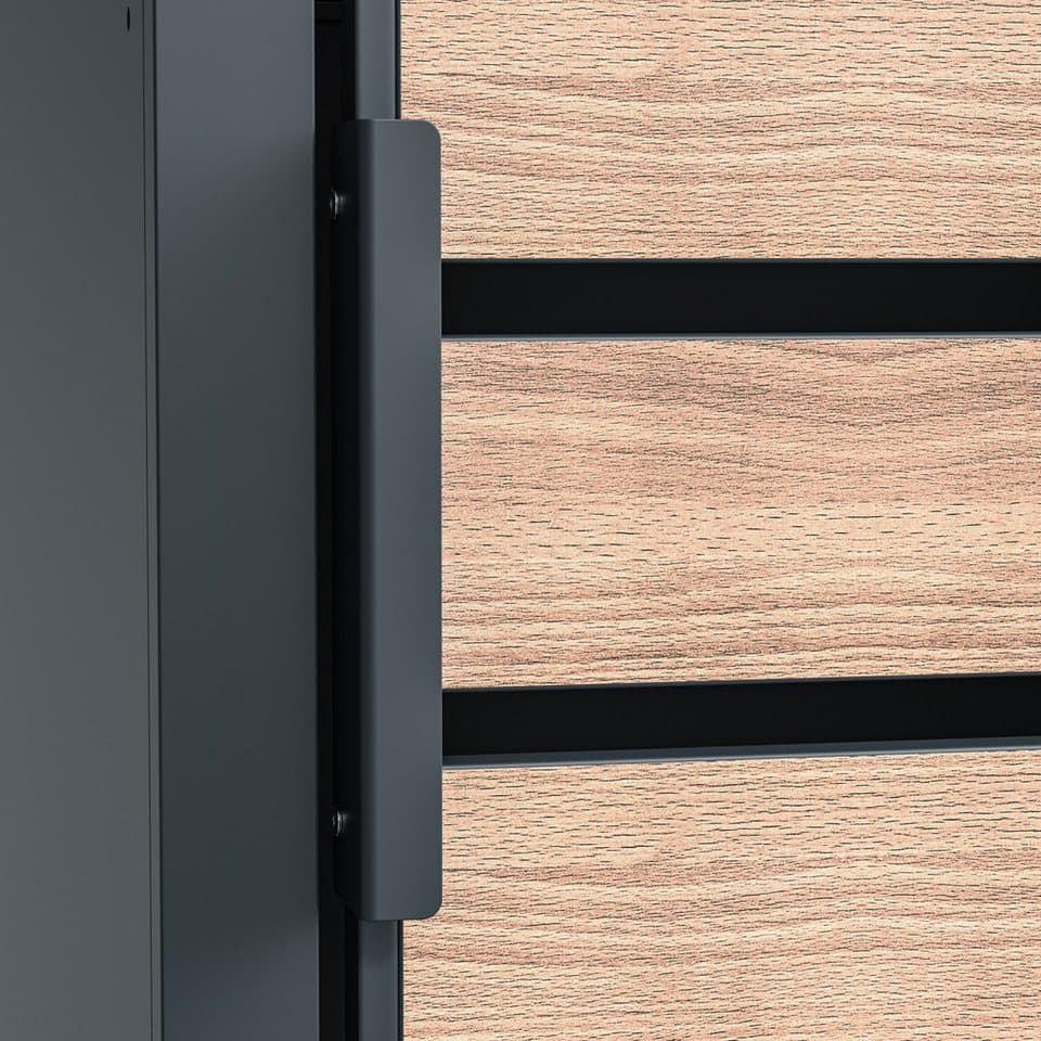 WESTMANN Mülltonnenbox Lacina, Platz für 5 Mülltonnen je 240 L, BxHxT: 332x80x116 cm - Thumbnail 3