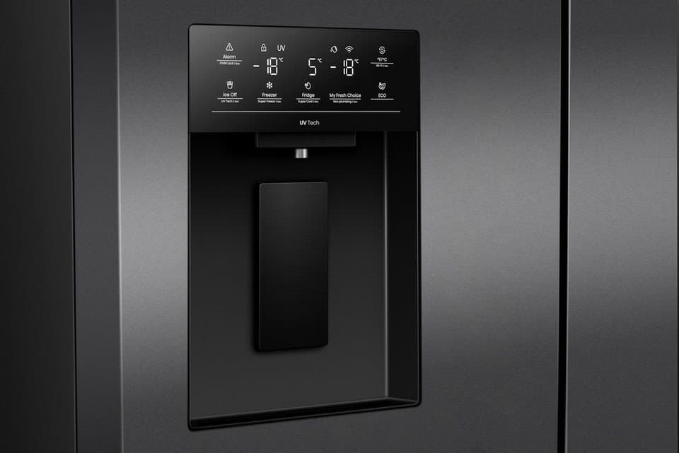 Hisense Multi Door RQ5P640SYKD, 179 cm hoch, 91 cm breit, DualTech-Kühlsystem, MetalCooling, Wasser-/Eisspender - Thumbnail 5