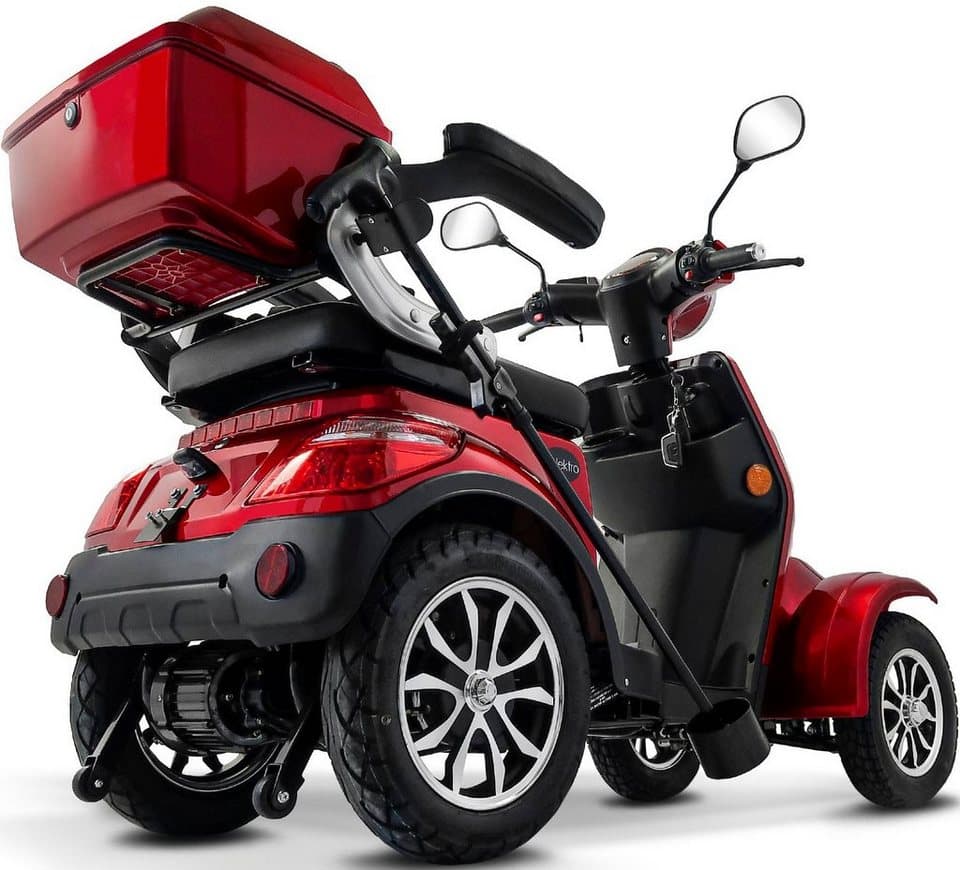 Rolektro Elektromobil Rolektro E-Quad 25 V.3, Lithium Akku, 25 km/h, (mit Topcase) - Thumbnail 8