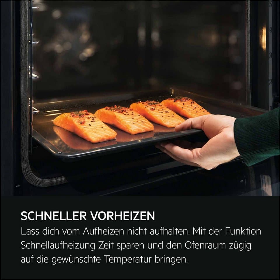 AEG Pyrolyse Backofen 6000 TR6PB50WSB, Pyrolyse-Selbstreinigung, Knusprig & saftig: SteamCrisp mit 25 % Dampf für leckere Ofengerichte - Thumbnail 14