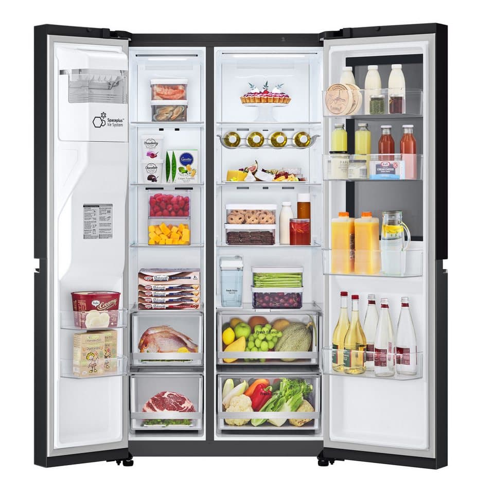 LG Side-by-Side G-Serie GSGV81EPLL, 179 cm hoch, 91,3 cm breit, Total No Frost, LINEARCooling, Multi-Airflow, Integrierter Wassertank - Thumbnail 5