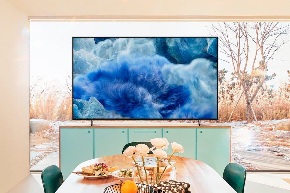 Samsung GQ65Q8FAAU QLED-Fernseher (163 cm/65 Zoll, 4K Ultra HD, Smart-TV, Quantum HDR+, Knox Security, Art Store, 3D Sound, Gaming Hub, AI TV) - Thumbnail 11