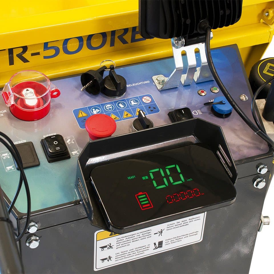 BAMATO Motorschubkarre MTR-500REPRO, 1-tlg., Elektrodumper, Akku Schubkarre, Motorschubkarre - Thumbnail 3