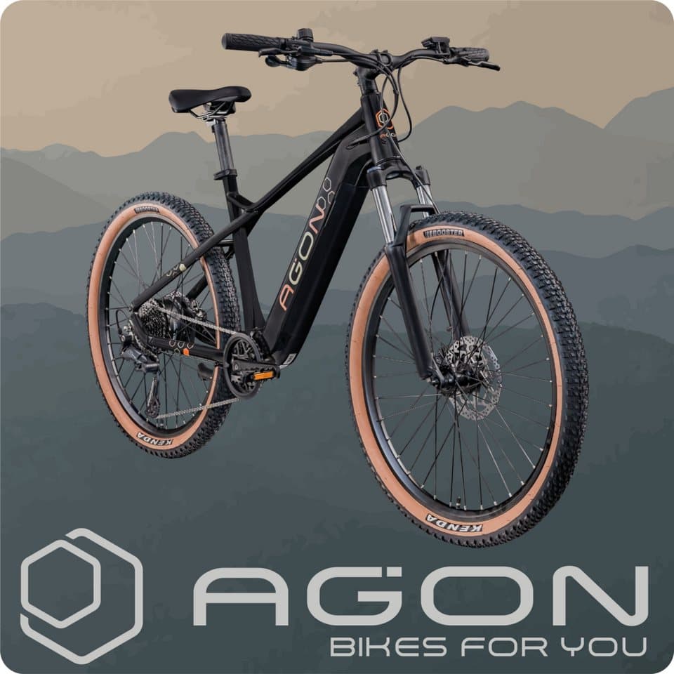 AGON E-Bike Mountainbike Alpha, 10 Gang Shimano Deore SGS T6000 Schaltwerk, Kettenschaltung, Heckmotor, 540 Wh, E Bike Mountainbike Herren oder Damen 160 - 185 cm - Thumbnail 10
