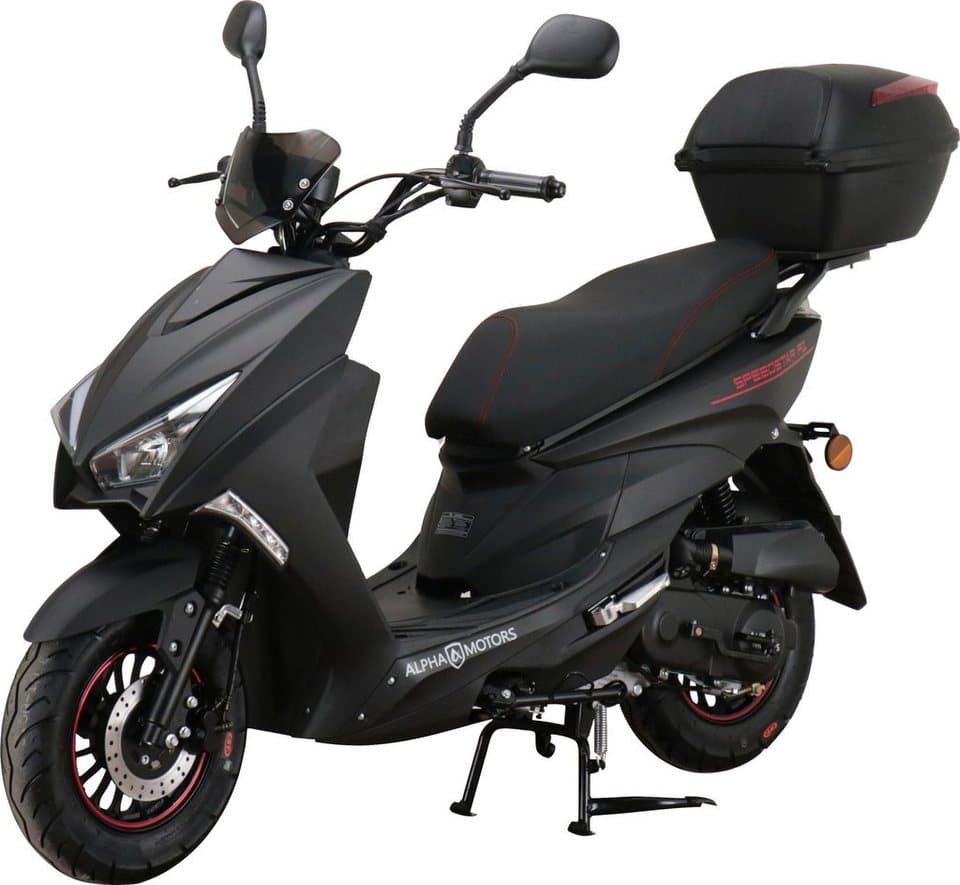Alpha Motors Motorroller Speedstar FI, 50 ccm, 45 km/h, Euro 5, (mit Topcase), mit Lenkerschloss - Thumbnail 2