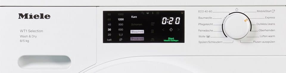 Miele Waschtrockner WTD163 WCS 8/5 kg, 8 kg, 5 kg, 1500 U/min, App-Steuerung, 25 Jahre Motorgarantie - Thumbnail 13