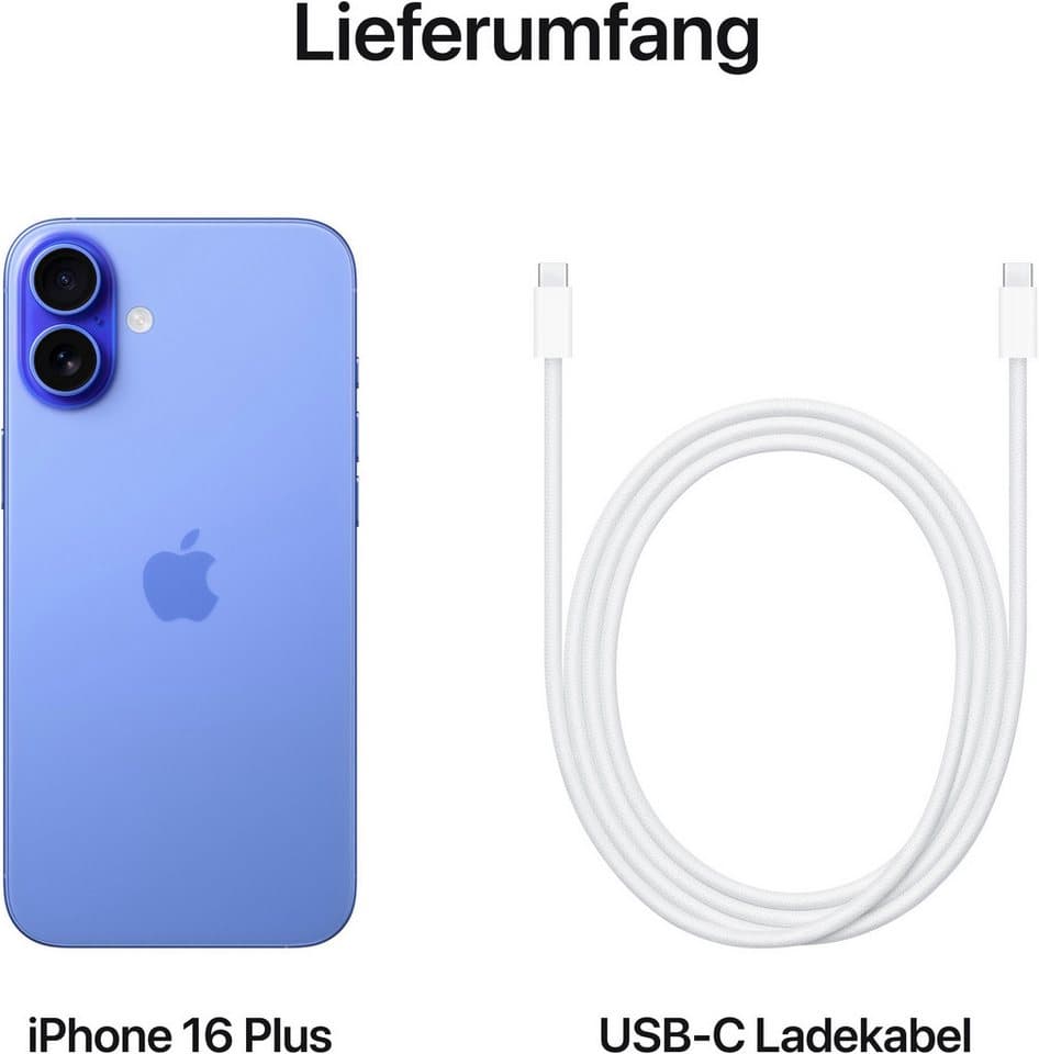 Apple iPhone 16 Plus Smartphone (17 cm/6,7 Zoll, 128 GB Speicherplatz, 48 MP Kamera) - Thumbnail 7