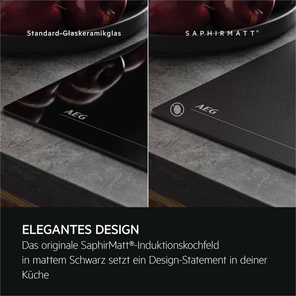 AEG Induktions-Kochfeld Serie 7000 TII84B1FFZ, Bis zu 10x weniger sichtbare Kratzer – Made in Germany - Thumbnail 5