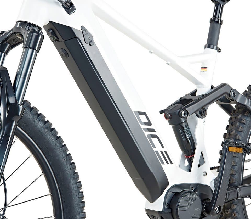 Prophete E-Bike Mountainbike Prophete Dice 5.0, 12 Gang Shimano Deore Schaltwerk, Kettenschaltung, Mittelmotor, 720 Wh, Pedelec, Elektrofahrrad für Damen u. Herren, MTB - Thumbnail 4