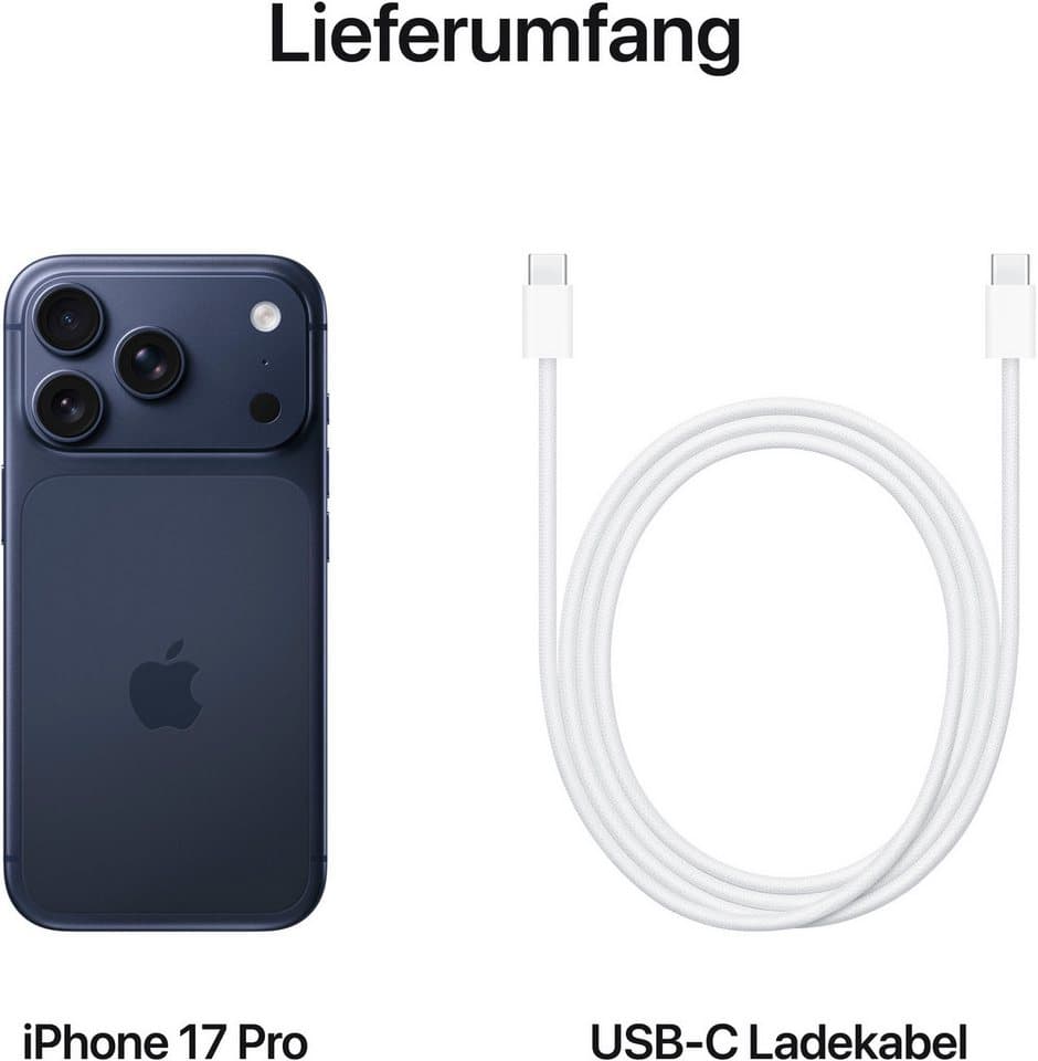 Apple iPhone 17 Pro Smartphone (15,9 cm/6,3 Zoll, 256 GB Speicherplatz, 48 MP Kamera) - Thumbnail 8