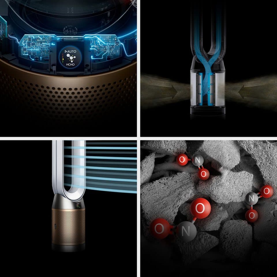 DYSON Luftreiniger 2-in-1 Dyson Purifier Cool™ PC2 De-NOx, Luftreiniger & Ventilator, kühlender Luftstrom im Sommer - Thumbnail 6