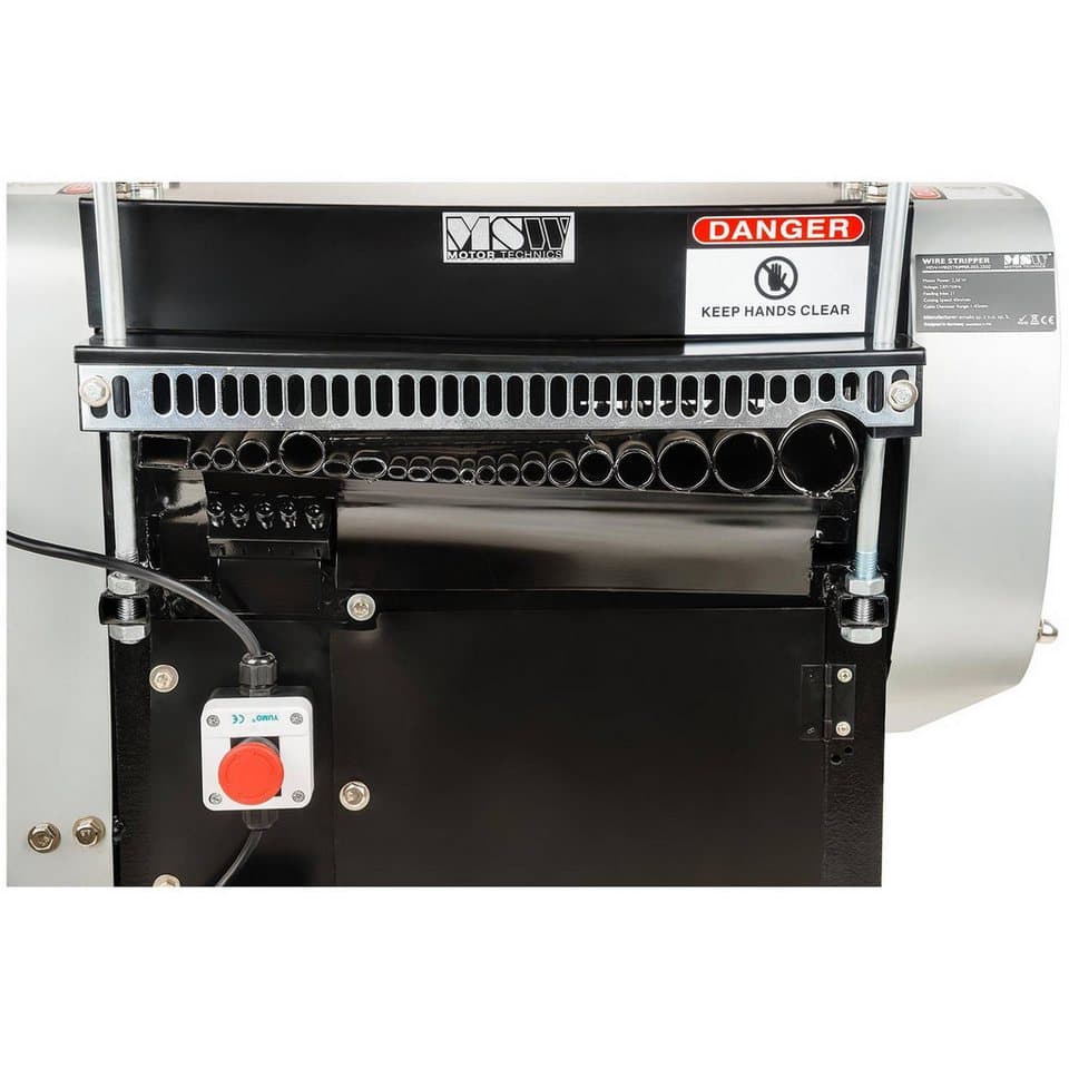 MSW Abisolierzange Kabelschälmaschine Abisoliermaschine Kabelisoliermaschine Elektrisch - Thumbnail 3