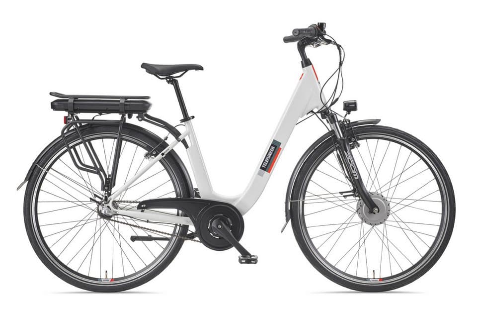 Telefunken E-Bike Cityrad Multitalent RC836, 3 Gang Shimano Shimano Nexus Schaltwerk, Nabenschaltung, Frontmotor, 474 Wh, tiefer Einstieg, 28 Zoll, Pedelec, Elektrofahrrad für Damen u. Herren - Bild 1