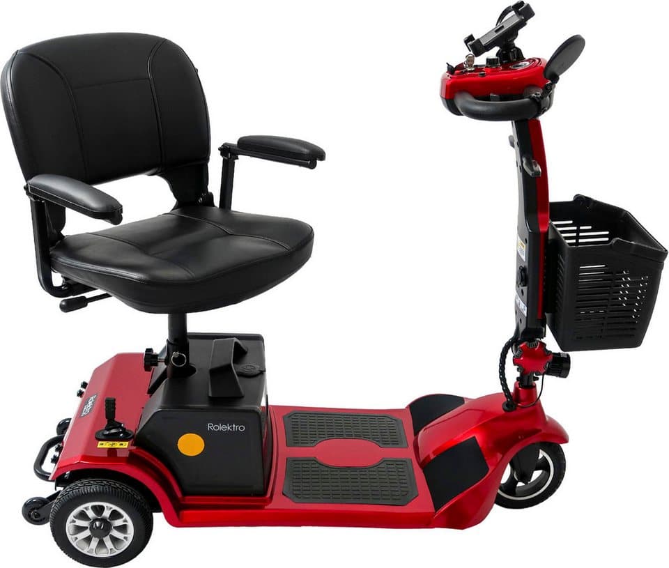 Rolektro Elektromobil E-Trike 6 V.3, Rot, 24V-20Ah Lithium-Akku, 300 Watt, 6 km/h - Thumbnail 3