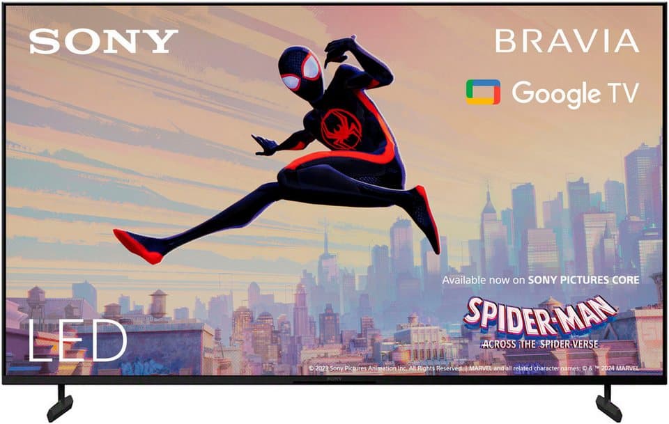 Sony KD-65X80L LED-Fernseher (164 cm/65 Zoll, 4K Ultra HD, Smart-TV, Google TV, HDR, X1-Prozessor, BRAVIA CORE, Triluminos Pro, HDMI 2.1, Gaming-Menü)