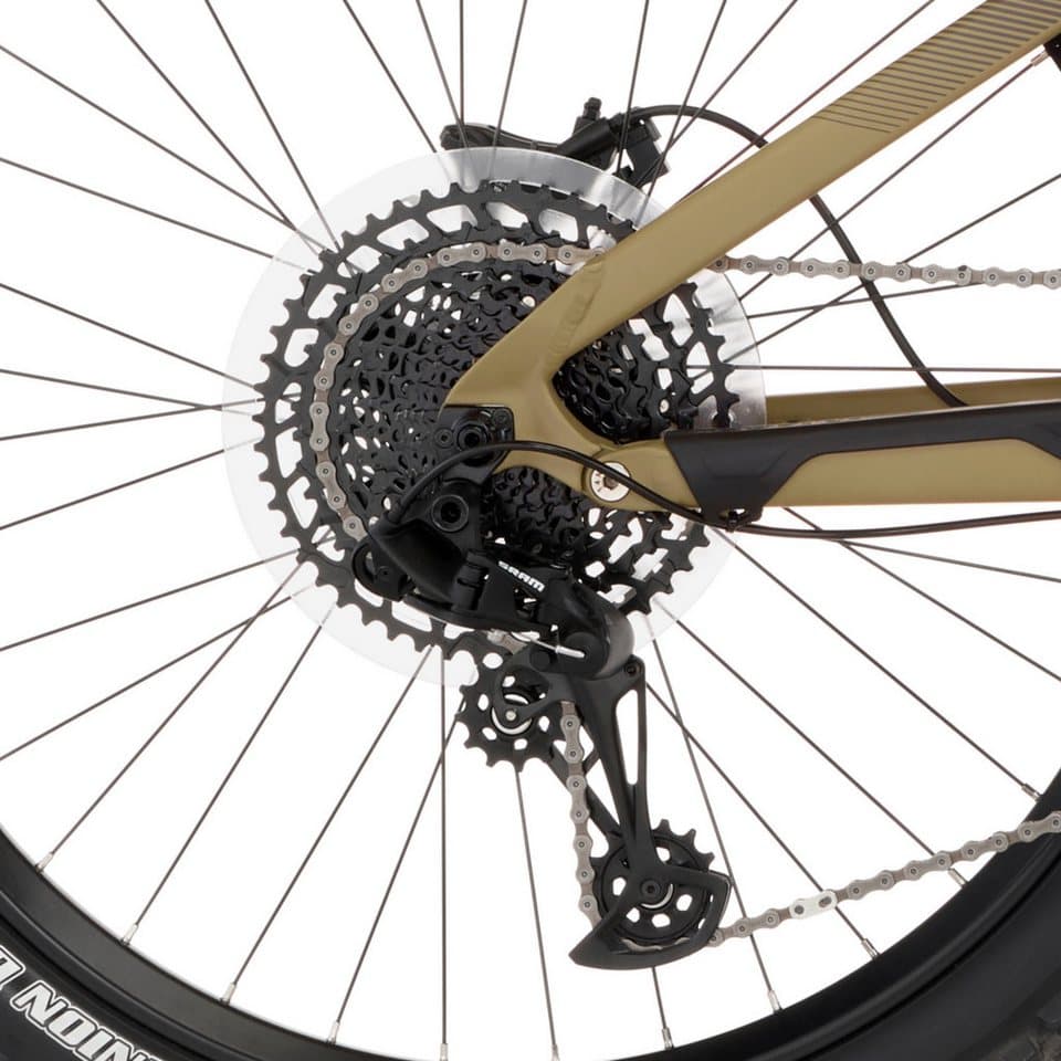 FISCHER Fahrrad E-Bike Mountainbike MONTIS 10.0i Fully 711, 12 Gang SRAM SX 11-50 Kettenschaltung Schaltwerk, Mittelmotor, 711 Wh, (mit Akku-Ladegerät, mit Werkzeug), Pedelec, Elektrofahrrad für Damen und Herren, MTB - Thumbnail 18