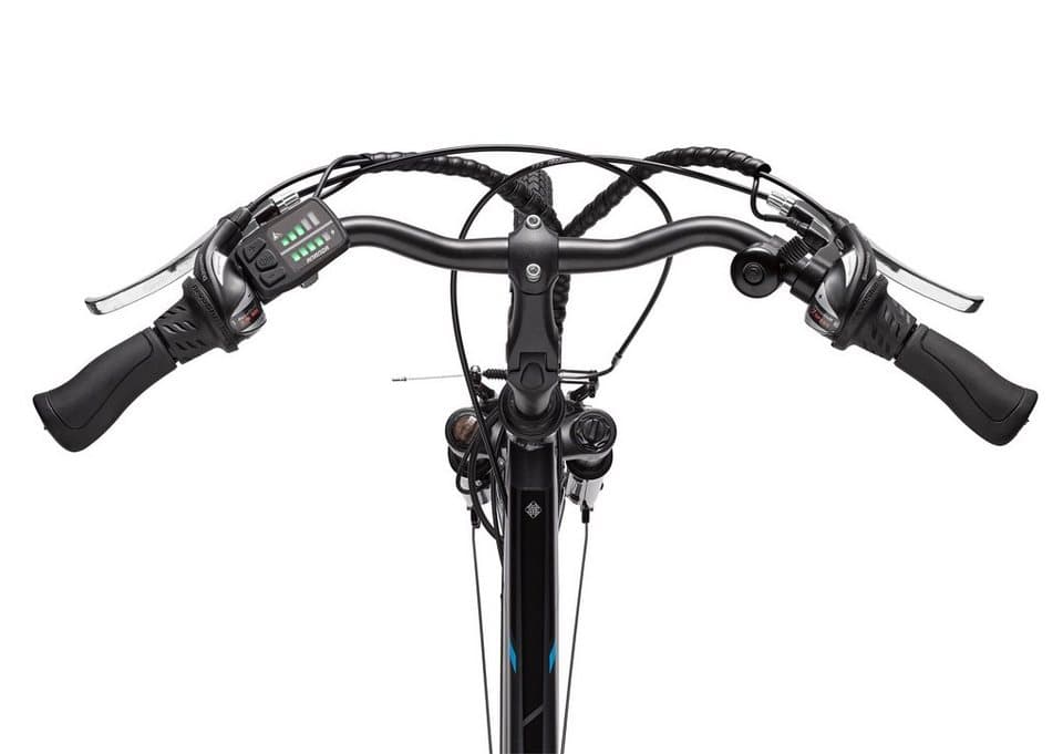 Telefunken E-Bike Trekkingrad Expedition XT481, 21 Gang Shimano, Heckmotor, 374,4 Wh, (mit Fahrradtasche), Reichweite bis zu 100 km, Pedelec, Elektrofahrrad für Herren, 28 Zoll - Thumbnail 4