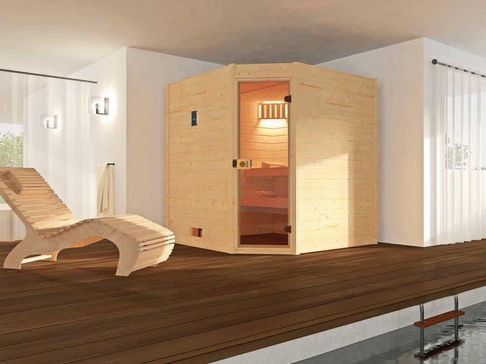 weka Sauna Valida, BxTxH: 189 x 172 x 204 cm, 38 mm, ohne Ofen - Thumbnail 5