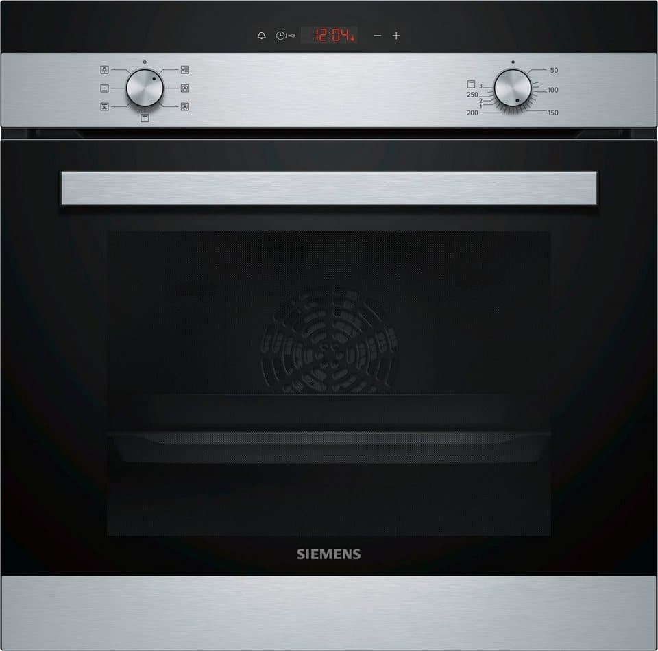 SIEMENS Backofen-Set EQ112EA01Z, mit Teleskopauszug nachrüstbar, 3D-Heißluft auf 3 Ebenen & extra Platz dank Bräter- und Zweikreiszone - Thumbnail 3