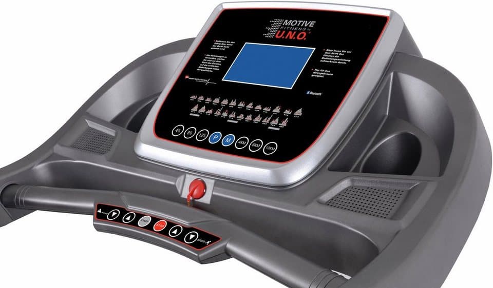 MOTIVE FITNESS by U.N.O. Laufband TR 650 (mit/ohne Unterlegmatte) (mit Soft-Motion-Foldsystem), bis max. 24 km/h, klappbar, 120 kg max. Benutzergewicht - Thumbnail 2