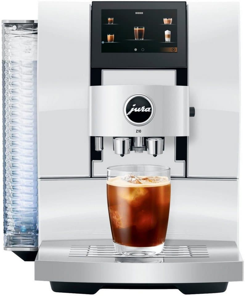 JURA Kaffeevollautomat 15410 Z10 Diamond White (EA), 51 Spezialitäten, Touch, Light & Cold Brew - Thumbnail 9