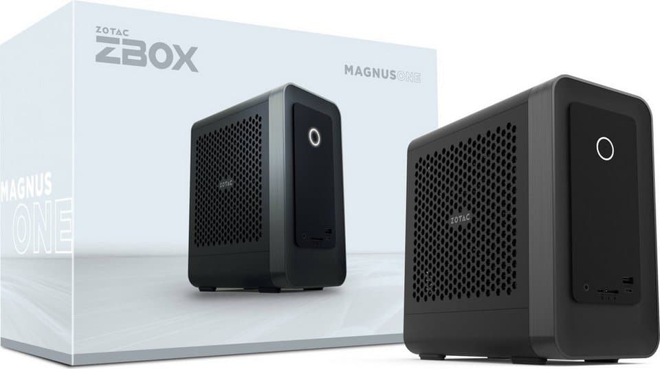 Zotac MAGNUS ONE EU275070C Barebone-PC (Intel® Core Ultra 7, GeForce RTX 5070, 96 GB RAM, 96 GB SSD) - Thumbnail 7