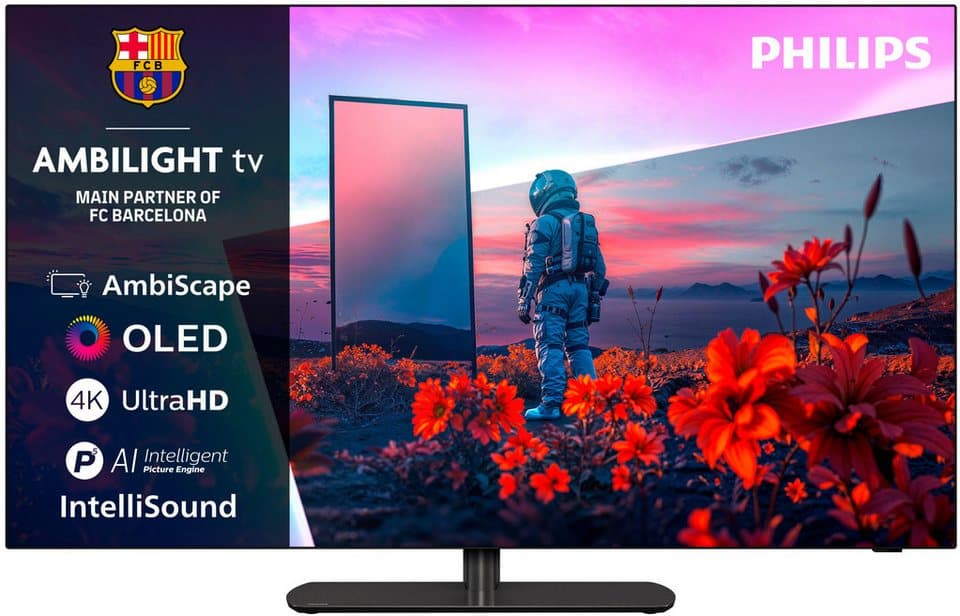 Philips 55OLED811/12 OLED-Fernseher (139 cm/55 Zoll, 4K Ultra HD, Smart-TV) - Bild 1