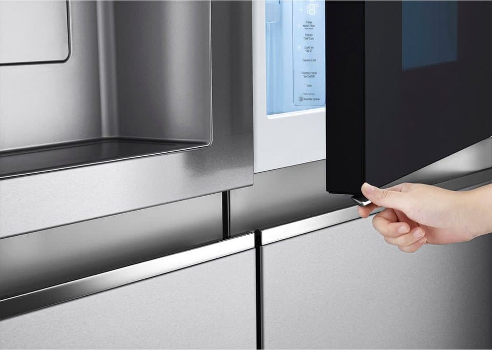 LG Side-by-Side GSXV90BSDE, 179 cm hoch, 91,3 cm breit, Craft Ice Bereiter, InstaView™ - Thumbnail 14