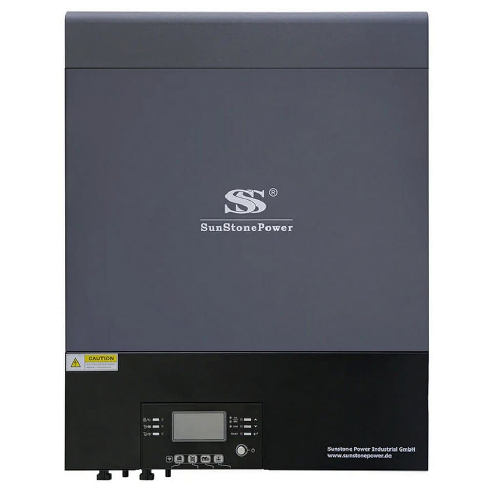 Sunstone Power Wechselrichter 11KW 48Vdc Off-Grid Batteriewechselrichter, 0 Einspeisung, 0% MWST, (Sunstone Power Off-Grid Wechselrichter 1 Stk), Reine Sinuswelle, mit Monitoring-App, keine Einspeisung