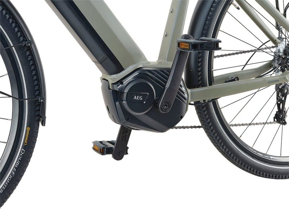 Prophete E-Bike Trekkingrad Entdecker 4.0, 10 Gang microSHIFT XLE Schaltwerk, Kettenschaltung, Mittelmotor, 540 Wh, Pedelec, Elektrofahrrad für Damen - Thumbnail 9