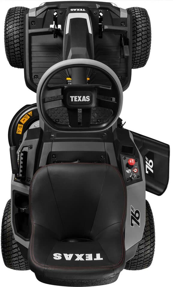 Texas Akku-Rasentraktor Epsilon R7600Li, 76 cm Schnittbreite, inkl. Ladegerät, Mulchstopfen und Seitenauswurf, 72 V Akku, 7 Schnitthöhen - Thumbnail 4