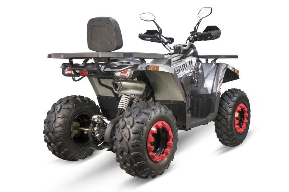 Smarty Quad 200cc maxi Kinder Quad Quablo CVT RS Platin - Thumbnail 5