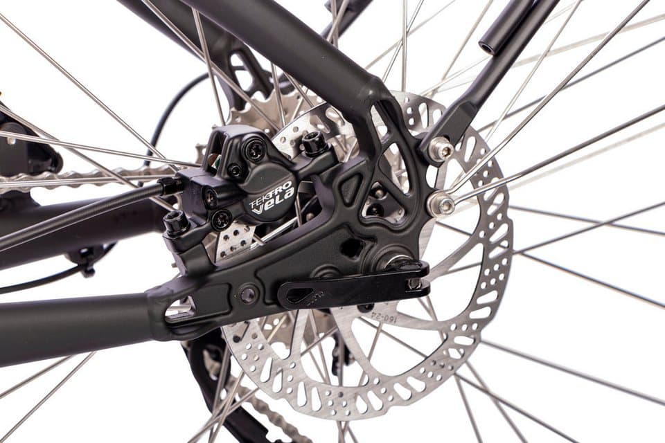 SAXONETTE E-Bike Trekkingrad Deluxe Sport, 9 Gang Shimano Alivio Schaltwerk, Kettenschaltung, Mittelmotor, 418 Wh, Pedelec, Elektrofahrrad für Damen u. Herren - Thumbnail 6