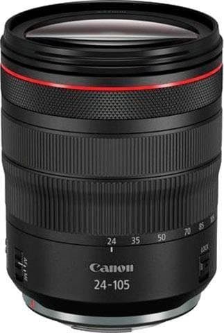 Canon RF 24-105mm F4 L IS USM Zoomobjektiv, (Passend für Canon EOS R System Kameras (z.B. EOS RP, R8)