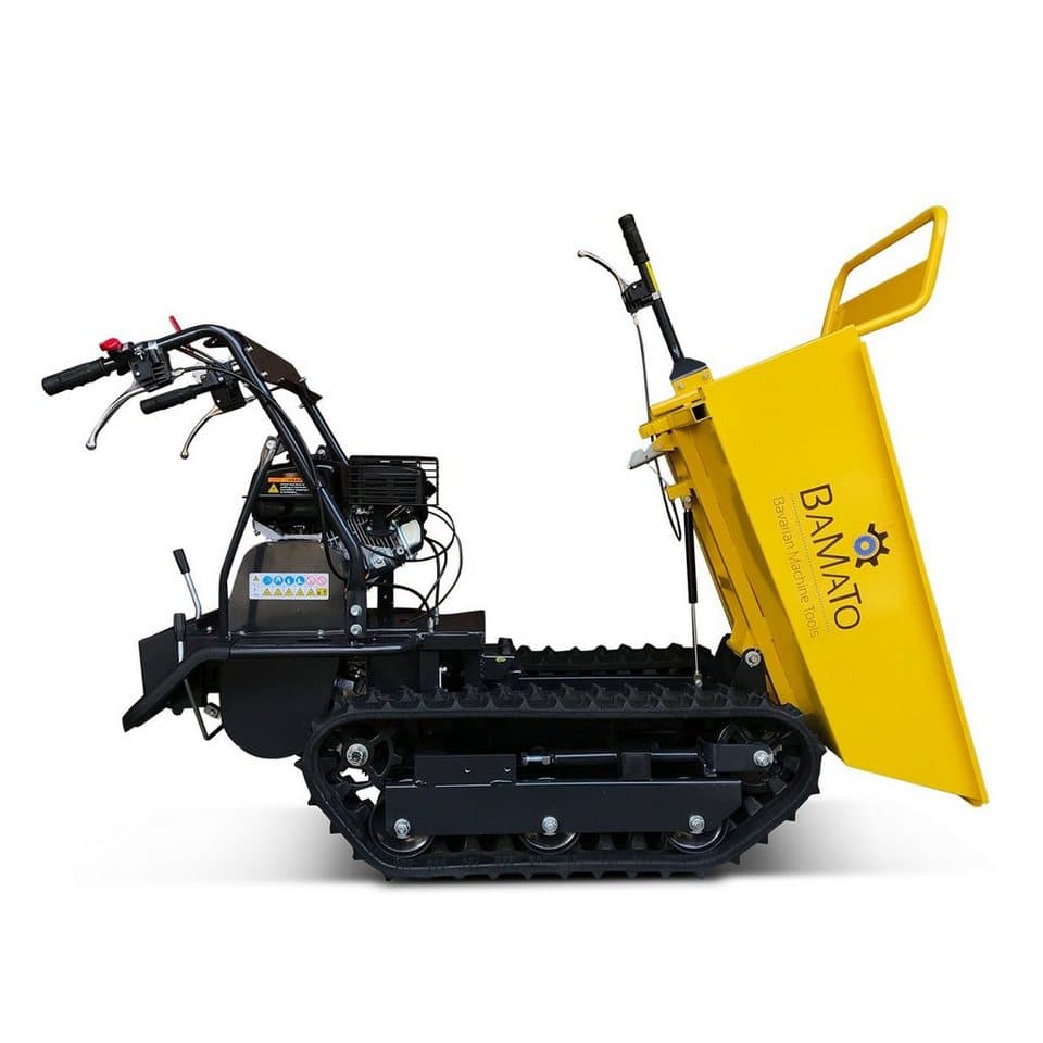 BAMATO Motorschubkarre MTR-300G, 125 l, 1-tlg., Minidumper, Raupendumper, Dumper - Thumbnail 2