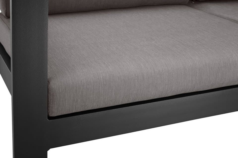 KONIFERA Gartenlounge-Set Dubai, (14-tlg), Ecklounge, Tisch 100x59 cm, Aluminium - Thumbnail 13