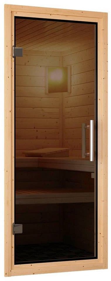 Karibu Sauna Bedine, BxTxH: 210 x 165 x 202 cm, 68 mm, (Set) ohne Ofen - Thumbnail 3