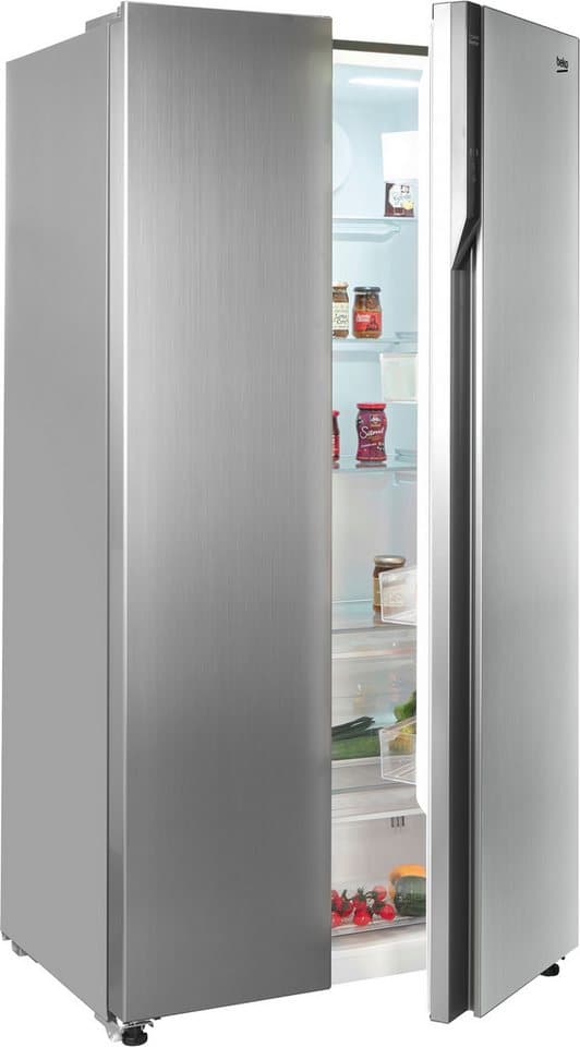 BEKO Side-by-Side GNO5324XPN, 177 cm hoch, 91 cm breit, AeroFlow – für deutlich länger frische Lebensmittel - Thumbnail 3