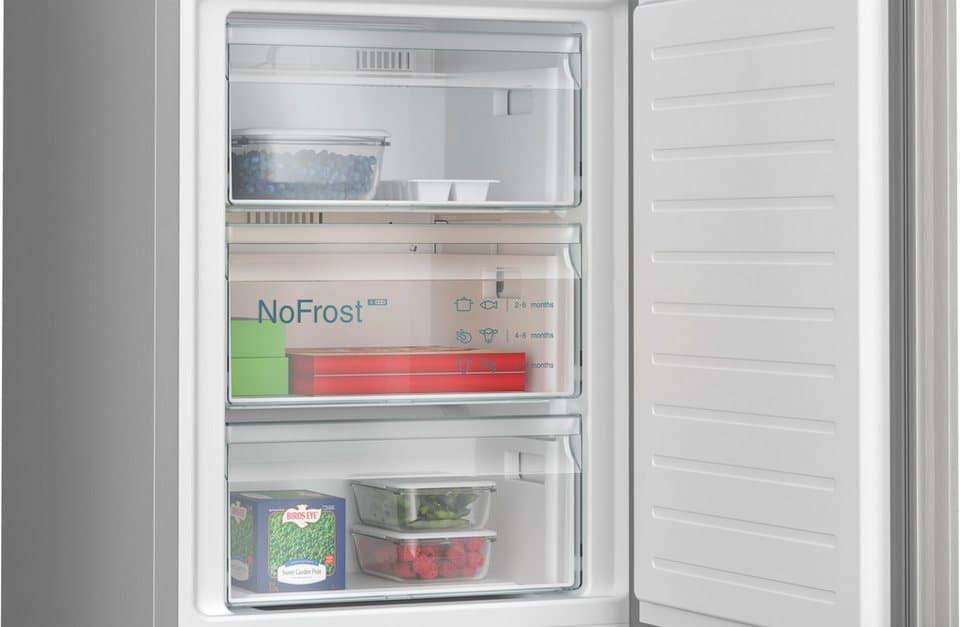 SIEMENS Kühl-/Gefrierkombination iQ300 KG39N2LAF, 203 cm hoch, 60 cm breit, noFrost, hyperFresh 0°C Schublade, nahtlose Platzierung, LED-Licht - Thumbnail 14
