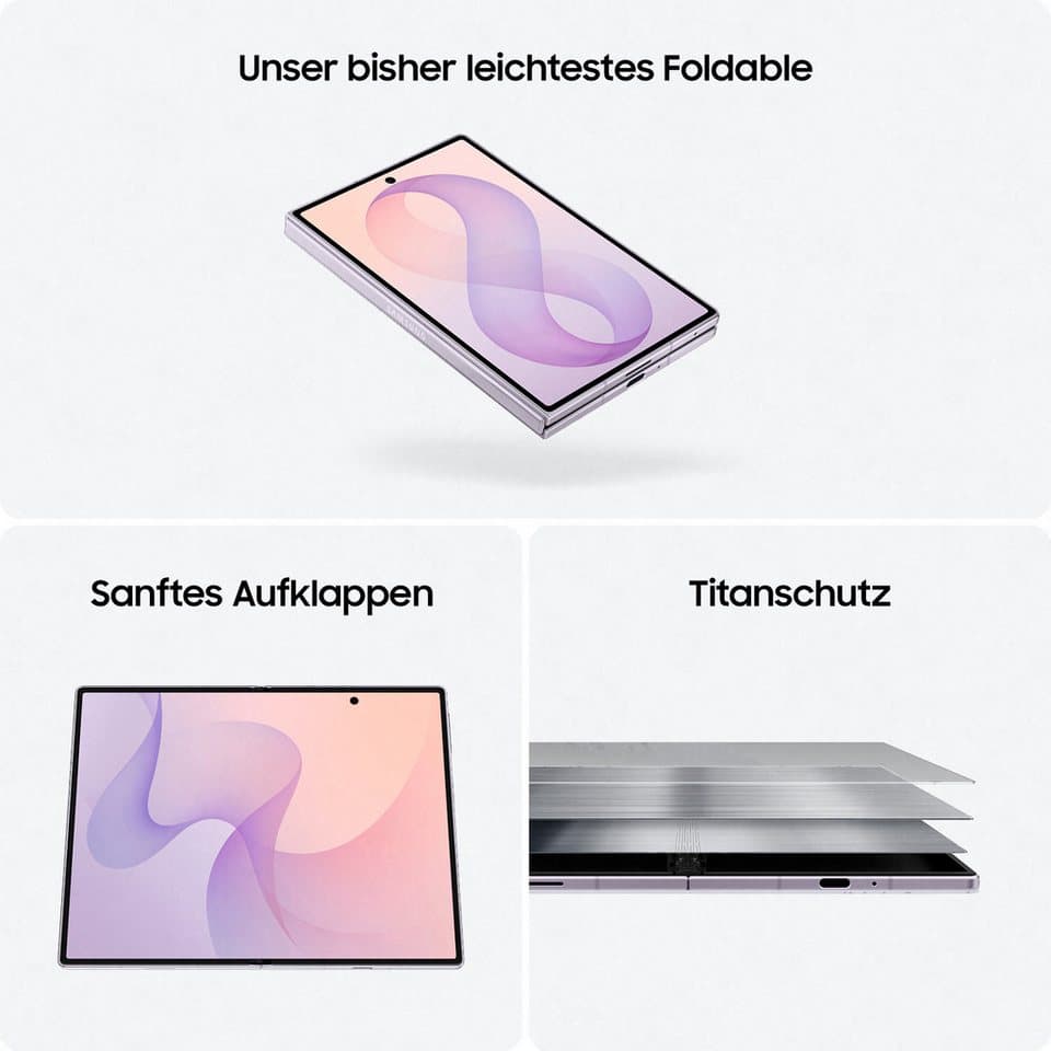 Samsung Galaxy Z Fold8 Smartphone (19,32 cm/7,6 Zoll, 256 GB Speicherplatz, 50 MP Kamera) - Thumbnail 5