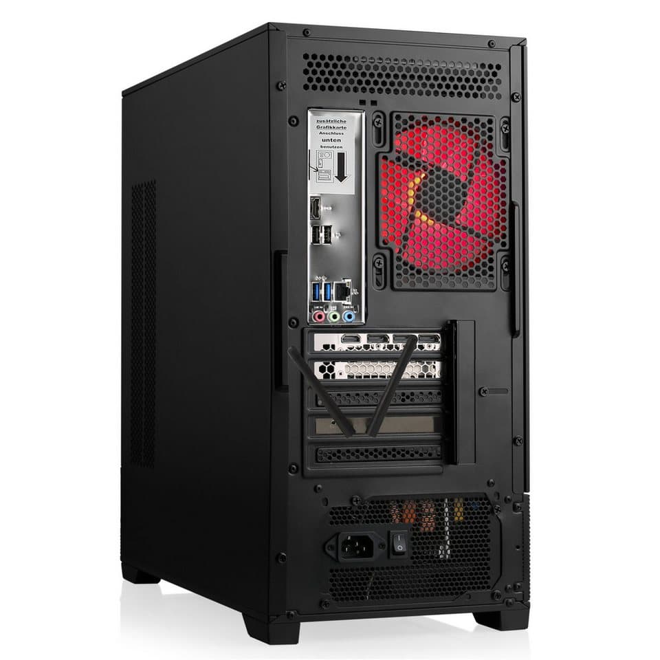 CSL AeroVision V24356 Gaming-PC-Komplettsystem (27", AMD Ryzen 5 5500, GeForce RTX 5070, 32 GB RAM, 1000 GB SSD) - Thumbnail 3