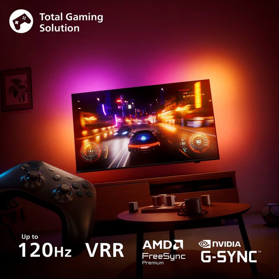 Philips 77OLED760/12 OLED-Fernseher (194 cm/77 Zoll, 4K Ultra HD, Smart-TV, Ambilight, P5 AI Bildoptimierung, Dolby Vision, Gaming, Alexa) - Thumbnail 8