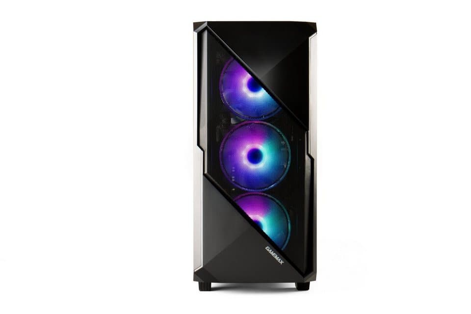 GAMEMAX MegaDeal Striker 2599 AMD Ryzen 7 5700X RTX 5060 32GB DDR4 1TB SSD PC-Komplettsystem (32", AMD Ryzen 7 5700X, RTX™ 5060, 32 GB RAM, 1000 GB SSD, Windows 11 + MSI MAG 32C6 Curved Monitor, 80cm (32) - Thumbnail 2